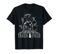 Track And Field Athletics And T-Shirt - Custom Art Print Men Women - T-Shirt, Sweatshirt, Hoodie