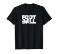 Football Silhouette Soccer Player Fan T-Shirt - Minimalist Print for Adults - T-Shirt, Sweatshirt, Hoodie