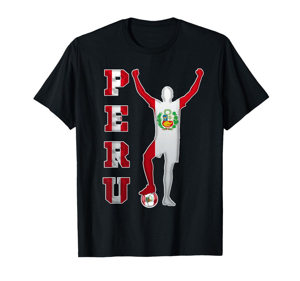 Peru Futbol Football Soccer Team T-Shirt - Minimalist Print for Adults - T-Shirt, Sweatshirt, Hoodie