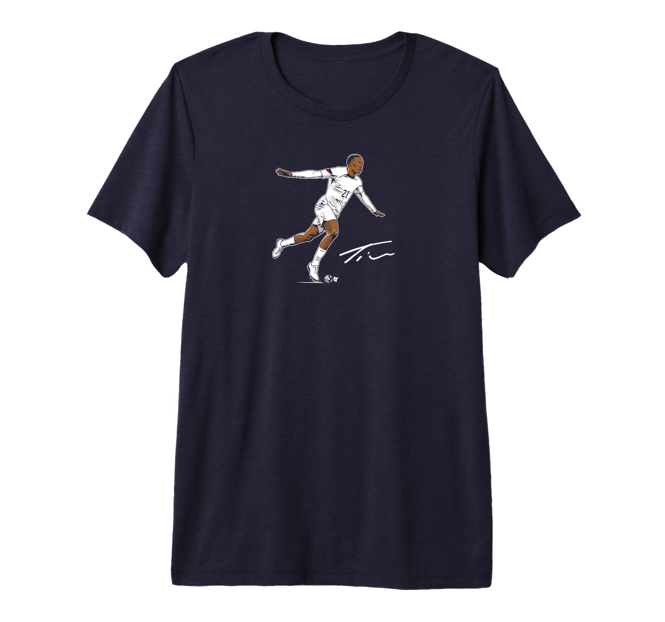 Timothy Weah Goal Celebration U S T-Shirt - Fun Novelty Design Men Women - T-Shirt, Sweatshirt, Hoodie