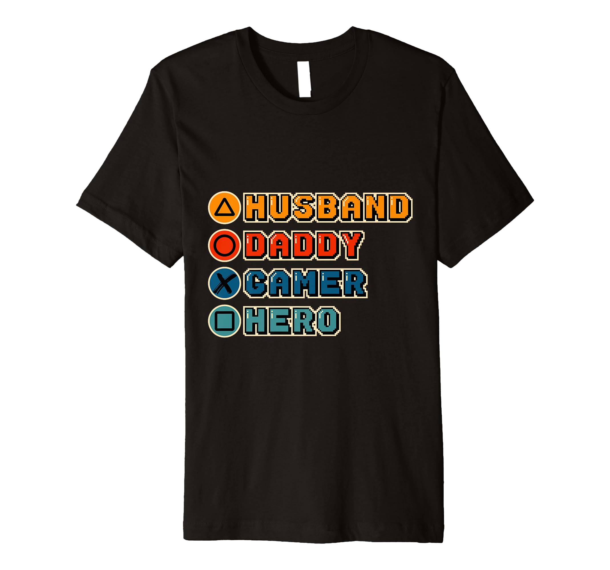 Mens Gamer Dad Offspring Joystick Level T-Shirt - Streetwear Style Unisex - T-Shirt, Sweatshirt, Hoodie