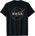 Retro Distressed Bug Logo Space Exploration Science - Adult & Kids T-Shirts, Sweatshirts & Hoodies apparel design preview 1