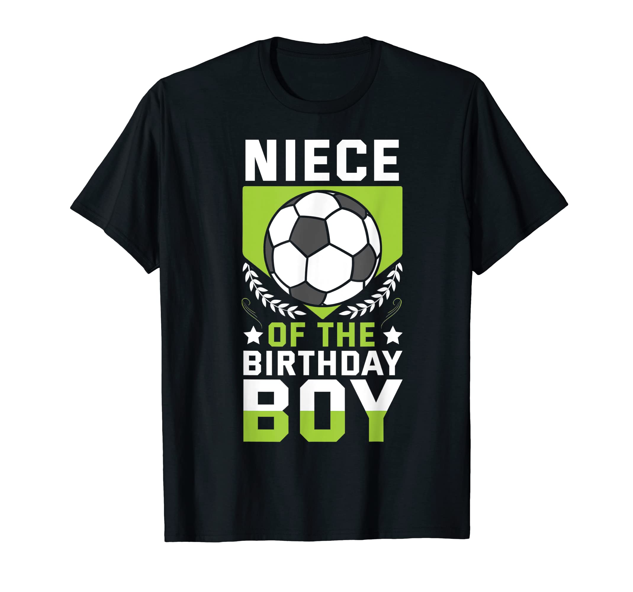 Niece Birthday Soccer Player Bday Team T-Shirt - Minimalist Print Unisex - T-Shirt, Sweatshirt, Hoodie