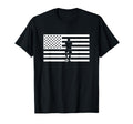 American Flag Soccer Soccer T-Shirt - Minimalist Print Unisex - T-Shirt, Sweatshirt, Hoodie