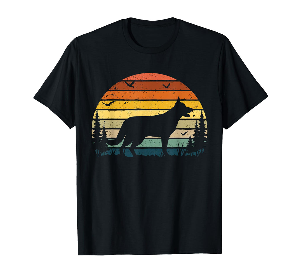 German Shepherd Mom Dad Dog Pet Lover T-Shirt - Casual Everyday Wear Unisex - T-Shirt, Sweatshirt, Hoodie