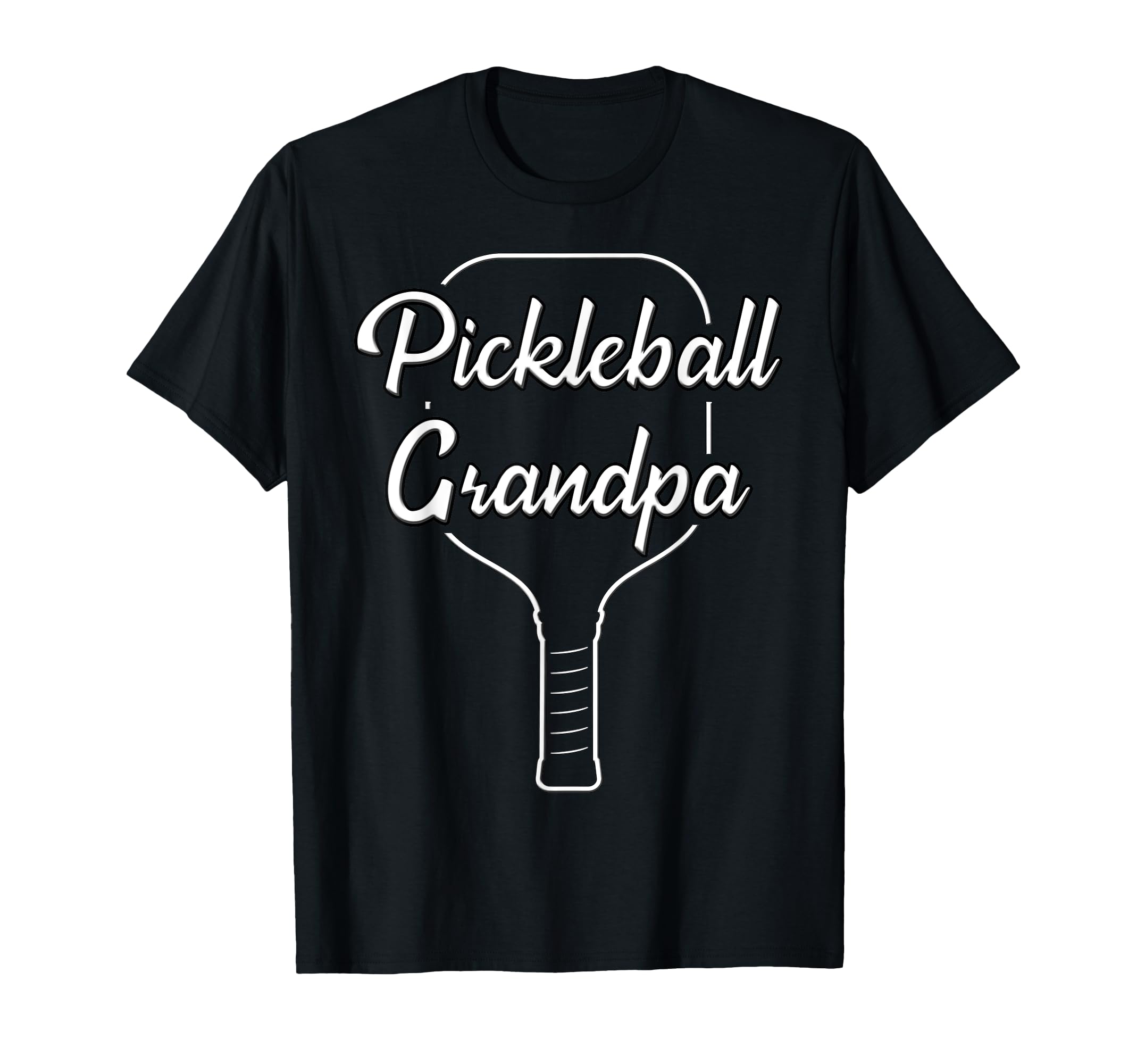 Pickleball Grandpa As Pickleball Gift T-Shirt - Minimalist Print Unisex - T-Shirt, Sweatshirt, Hoodie