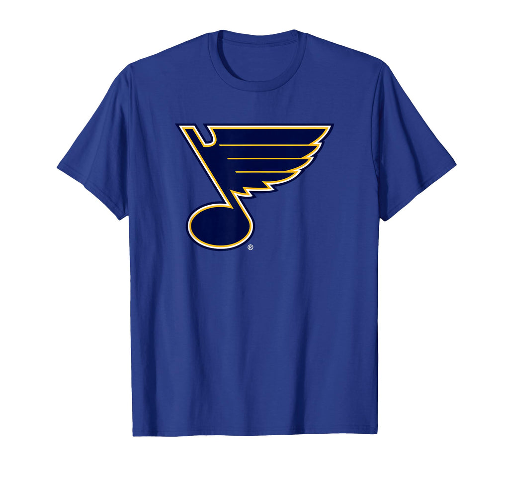 St Louis Blues Icon Royal Officially T-Shirt - Novelty Apparel Unisex - T-Shirt, Sweatshirt, Hoodie