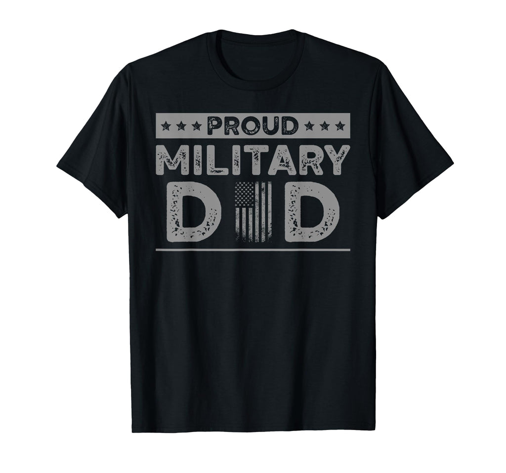Proud Military Dad Soldier Dad T-Shirt - Graphic Print for Adults - T-Shirt, Sweatshirt, Hoodie