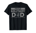 Proud Military Dad Soldier Dad T-Shirt - Graphic Print for Adults - T-Shirt, Sweatshirt, Hoodie