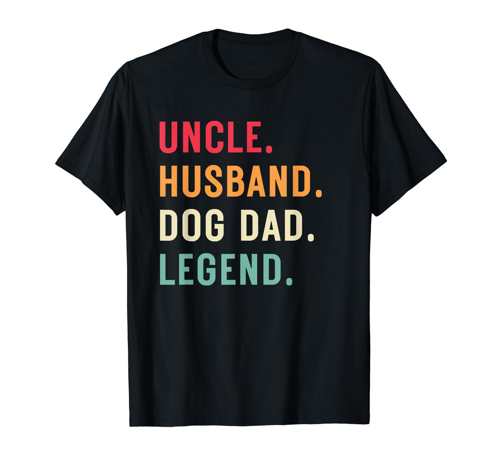 Uncle Husband Dog Owner Family Designs Hoodie - Novelty Apparel Men Women - T-Shirt, Sweatshirt, Hoodie