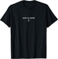 God is Good Cross Christian Minimalist Religious - Adult & Kids T-Shirts, Sweatshirts & Hoodies apparel design preview 1