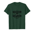 Soccer Season Never Ends Mom Life T-Shirt - Custom Art Print for Adults - T-Shirt, Sweatshirt, Hoodie