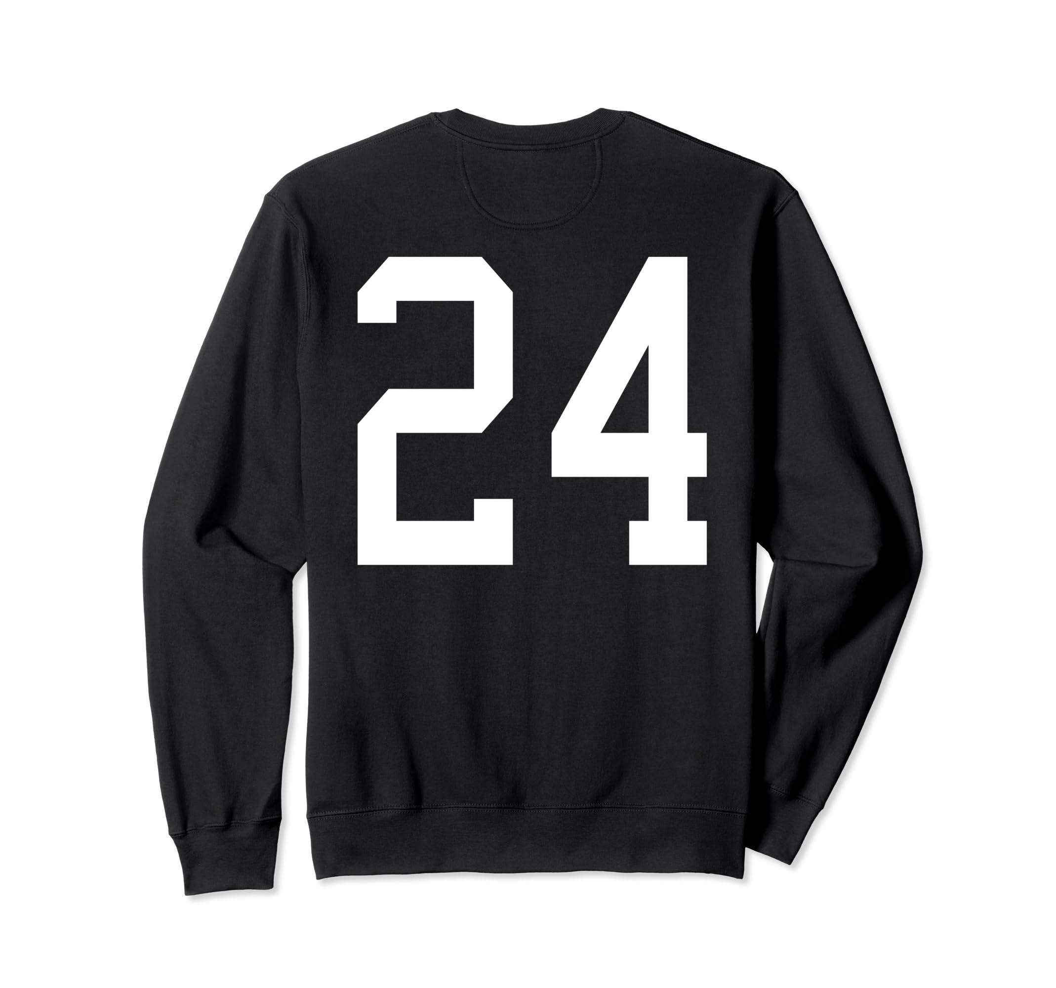 Number 24 Back Soccer Training Sweatshirt - Casual Everyday Wear Unisex - T-Shirt, Sweatshirt, Hoodie