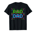 Rad Dad Gamer 8 Bit Pixel Rad Dad T-Shirt - Novelty Apparel for Adults - T-Shirt, Sweatshirt, Hoodie