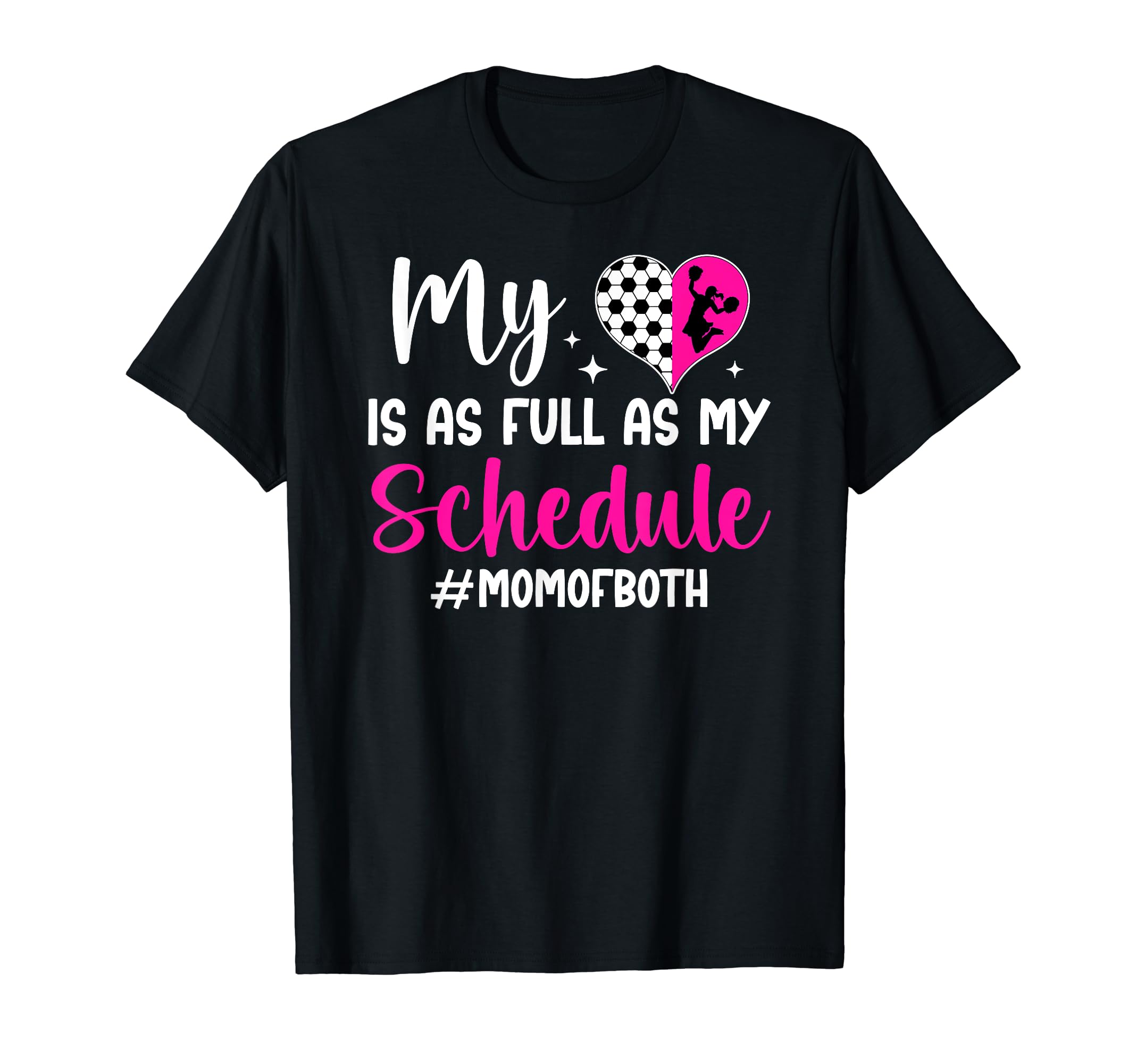 Proud Soccer And Cheerleading Mom Hoodie - Aesthetic Graphic Men Women - T-Shirt, Sweatshirt, Hoodie