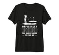 Officially Retired Golf Dad T-Shirt - Casual Everyday Wear for Adults - T-Shirt, Sweatshirt, Hoodie