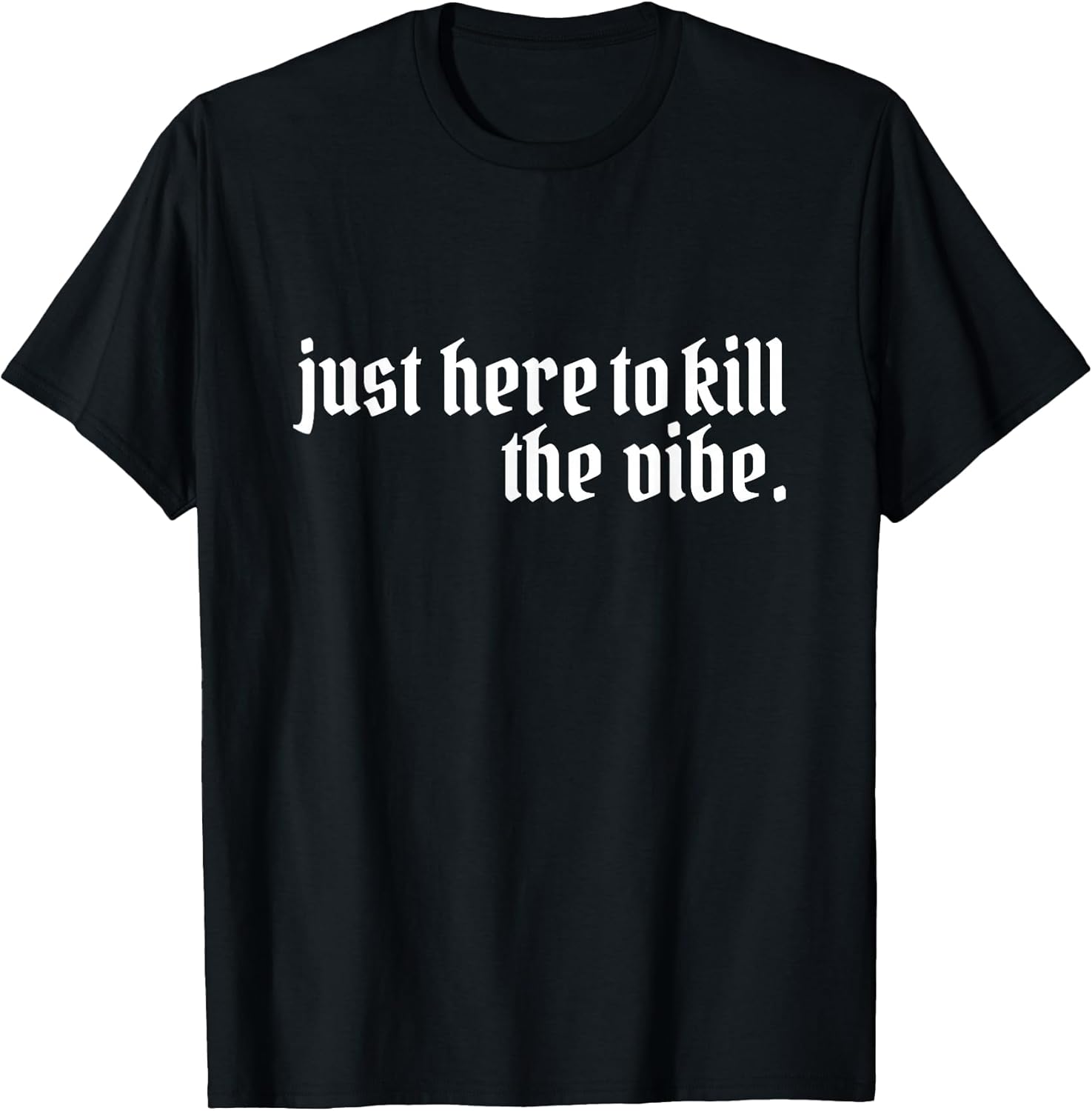 Emo Rock Here to Kill The Vibe Ska Pop Punk Band - Adult & Kids T-Shirts, Sweatshirts & Hoodies apparel design preview 1