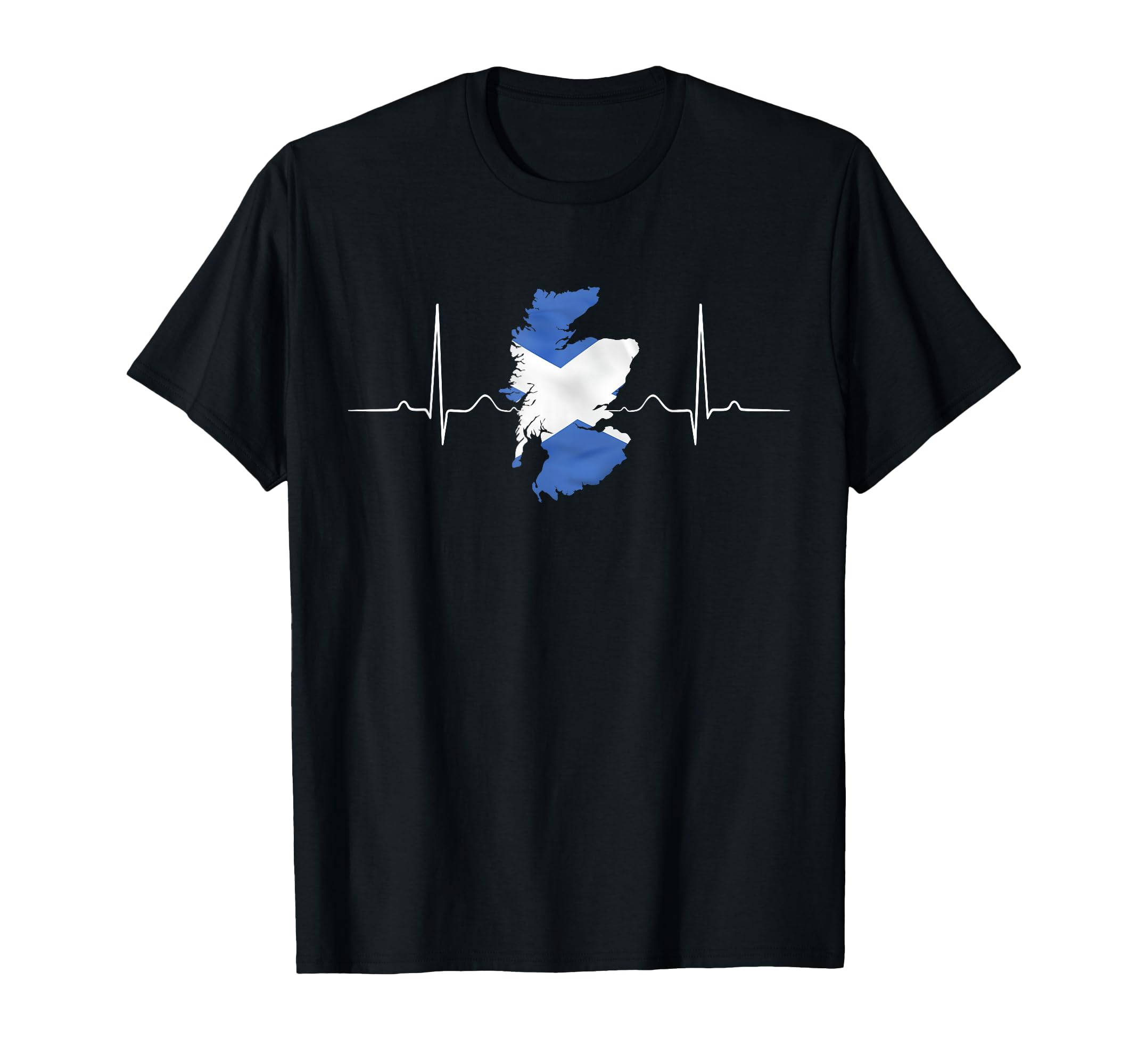 Scotland Heart Scottish T-Shirt - Casual Everyday Wear for Adults - T-Shirt, Sweatshirt, Hoodie
