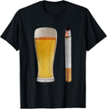 Beer Cigarette Lover Day Drinking Dad Smoking - Adult & Kids T-Shirts, Sweatshirts & Hoodies apparel design preview 1