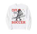 Dachshund Soccer Fan Funny Sweatshirt - Casual Everyday Wear for Adults - T-Shirt, Sweatshirt, Hoodie