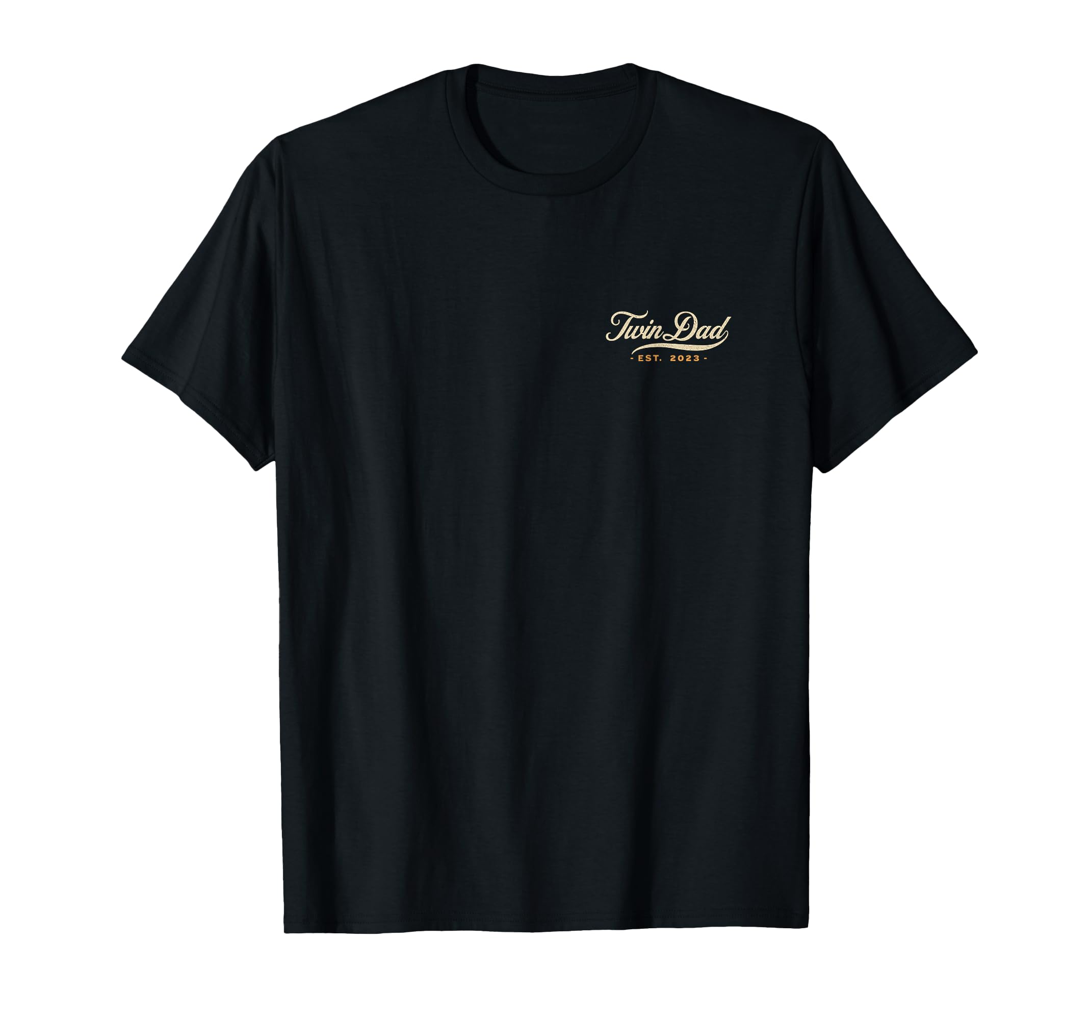 Twin Dad Est 2023 Twin Dad To Be T-Shirt - Aesthetic Graphic for Adults - T-Shirt, Sweatshirt, Hoodie