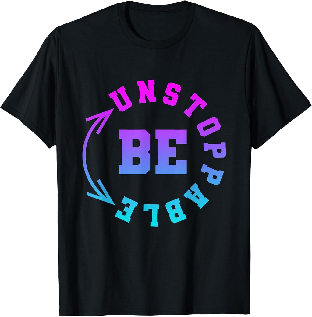 Strong Woman Be Unstoppable Motivational Saying - Adult & Kids T-Shirts, Sweatshirts & Hoodies apparel design preview 1