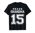Number 15 Custom Proud Soccer T-Shirt - Aesthetic Graphic for Adults - T-Shirt, Sweatshirt, Hoodie