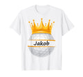 Novelty Golf Personalized Name Jakob T-Shirt - Aesthetic Graphic Unisex - T-Shirt, Sweatshirt, Hoodie