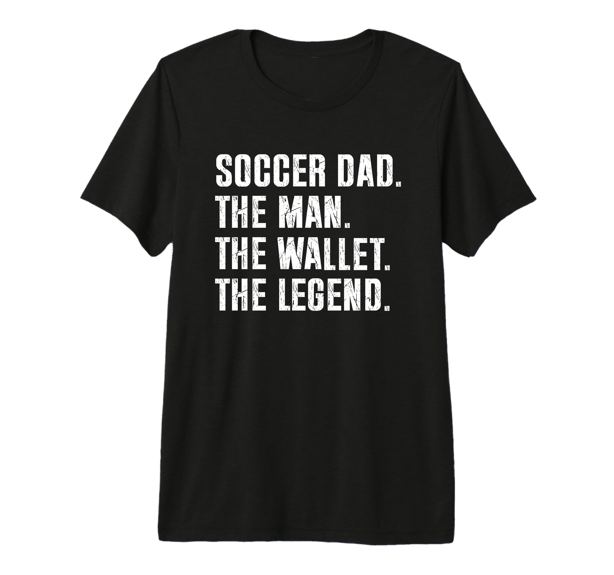 Mens Soccer Dad Funny Wallet Legend T-Shirt - Unique Graphic for Adults - T-Shirt, Sweatshirt, Hoodie