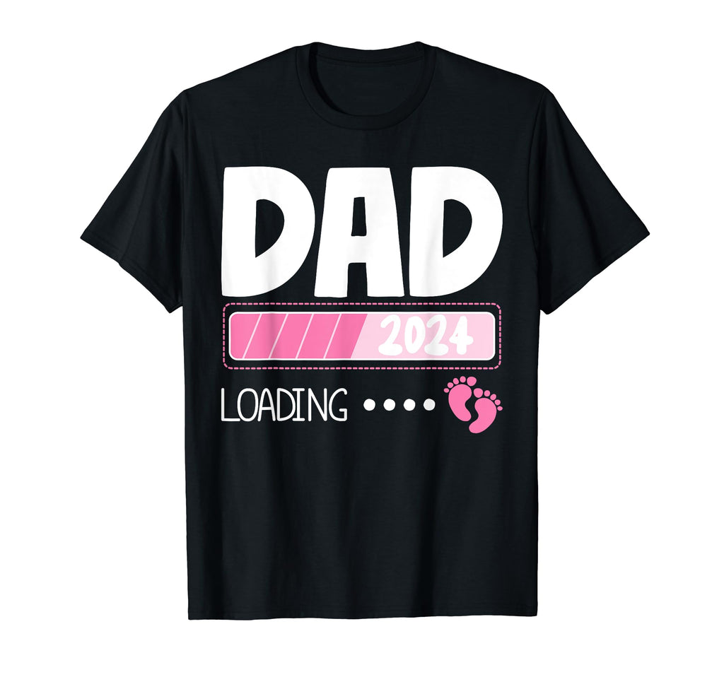 Dad Loading Expecting Daughter 2024 T-Shirt - Custom Art Print for Adults - T-Shirt, Sweatshirt, Hoodie