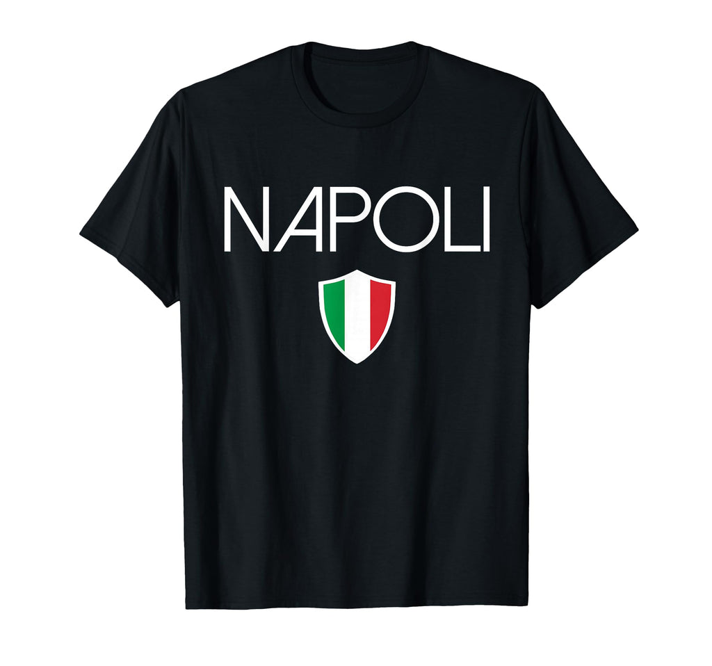 Napoli Italian Flag Naples Italy Soccer T-Shirt - Aesthetic Graphic Unisex - T-Shirt, Sweatshirt, Hoodie
