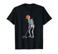 Skeleton Golf Halloween Golfer Golf Player T-Shirt - Unique Graphic Unisex - T-Shirt, Sweatshirt, Hoodie