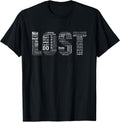 LOST Quotes Classic Drama TV Show Sci Fi Funny - Adult & Kids T-Shirts, Sweatshirts & Hoodies apparel design preview 1