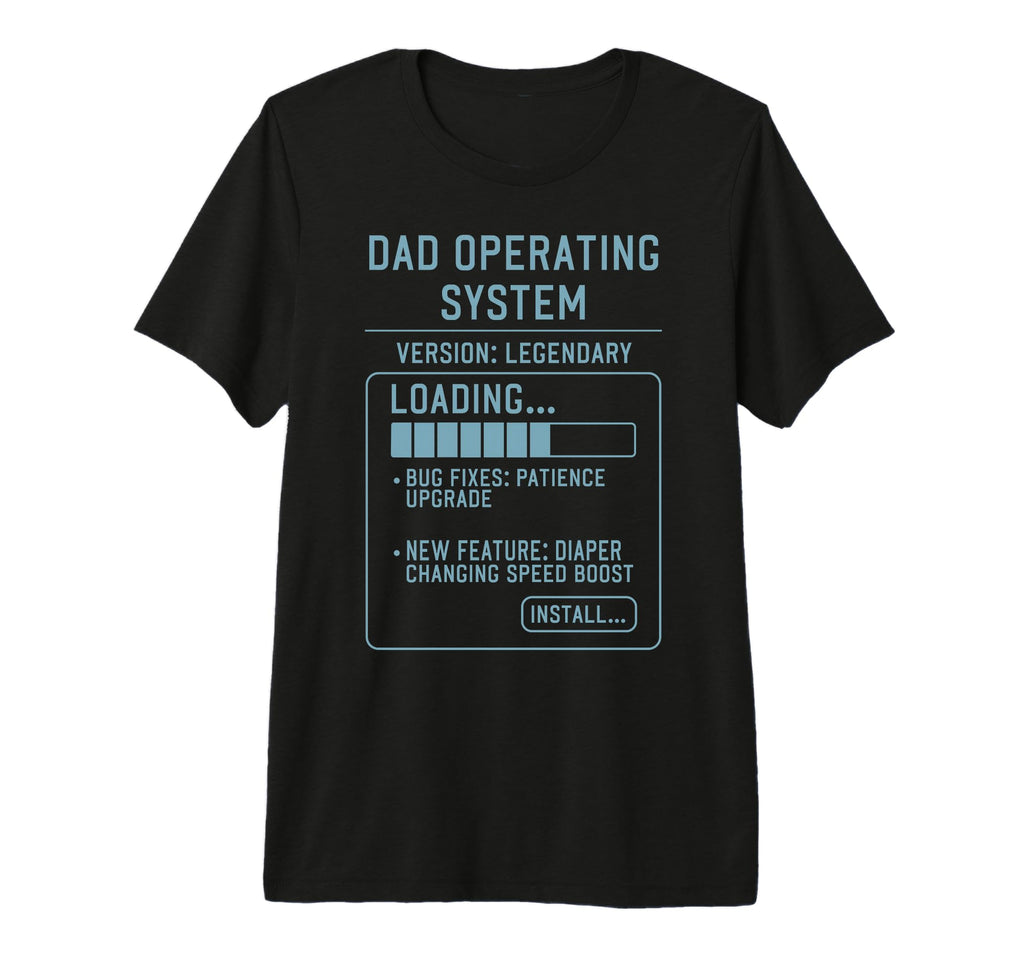 Funny Tech Dad Fathers Day Gamer Geek T-Shirt - Minimalist Print Men Women - T-Shirt, Sweatshirt, Hoodie