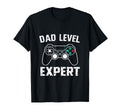 Dad Level Expert Gamer Dad Unique Art T-Shirt - Minimalist Print Men Women - T-Shirt, Sweatshirt, Hoodie