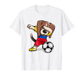Dabbing Beagle Dog Colombia Football T-Shirt - Novelty Apparel Men Women - T-Shirt, Sweatshirt, Hoodie