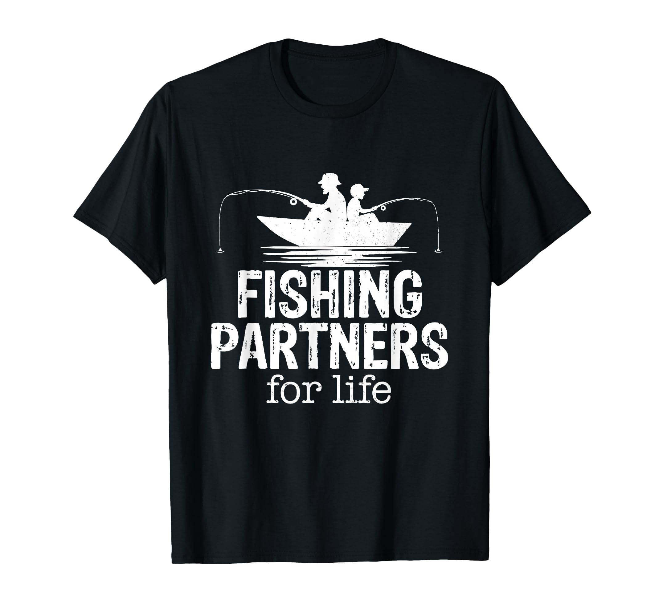 Father And Son Fishing Partners T-Shirt - Casual Everyday Wear for Adults - T-Shirt, Sweatshirt, Hoodie