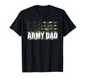 Usa Flag Camouflage Proud Veteran Dad T-Shirt - Novelty Apparel for Adults - T-Shirt, Sweatshirt, Hoodie