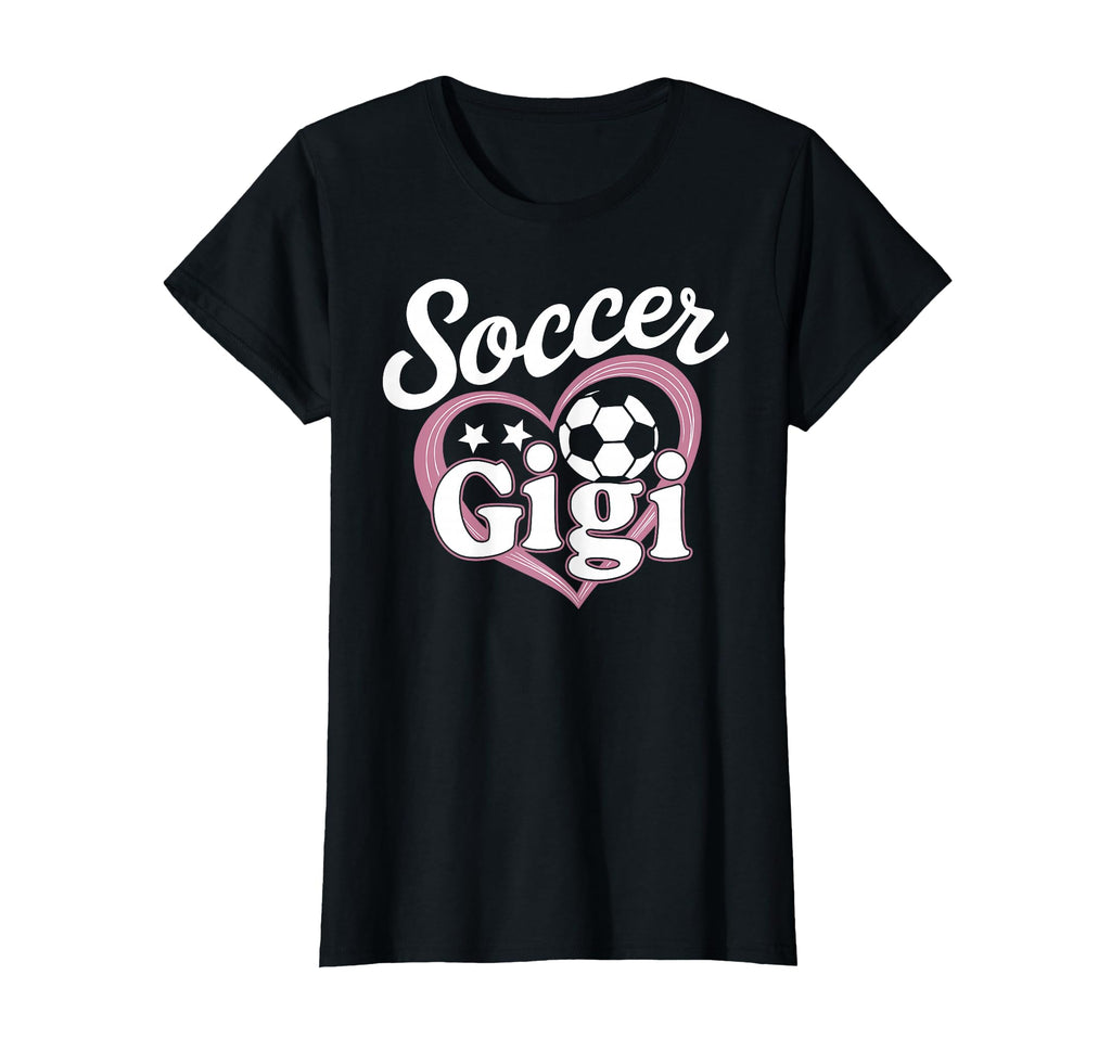 Soccer Gigi Grandma Heart T-Shirt - Casual Everyday Wear for Adults - T-Shirt, Sweatshirt, Hoodie
