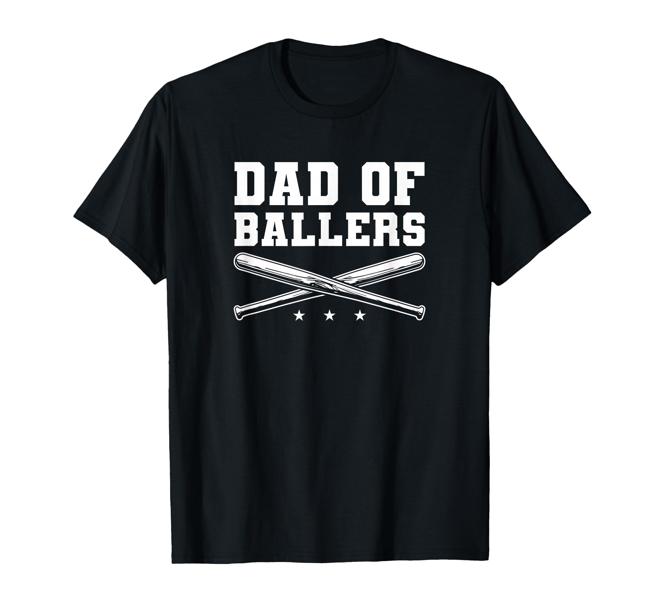 Dad Ballers Baseball Softball Father T-Shirt - Trendy Graphic Men Women - T-Shirt, Sweatshirt, Hoodie