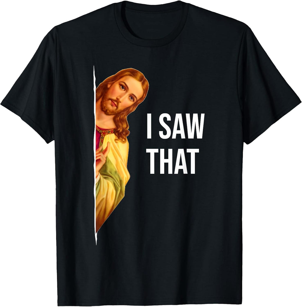 Funny Jesus Meme Quote Men's Women's Classic Fit Crew - Adult & Kids T-Shirts, Sweatshirts & Hoodies apparel design preview 1