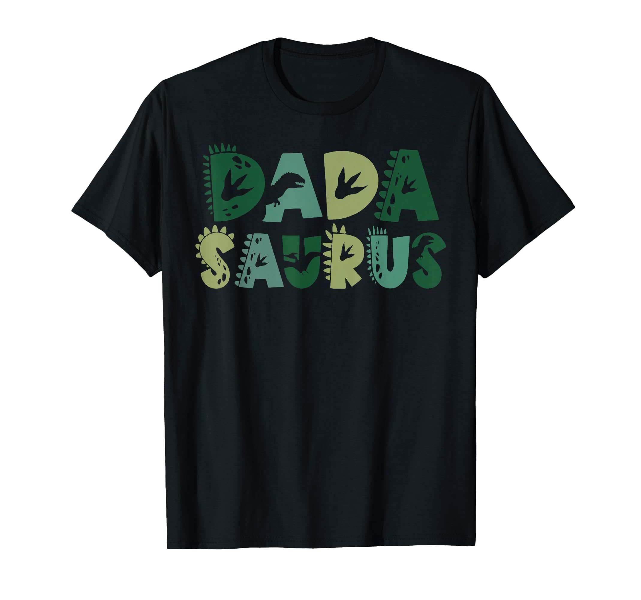Dada Saurus Dad Dinosaur Three T-Shirt - Casual Everyday Wear Men Women - T-Shirt, Sweatshirt, Hoodie