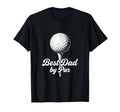 Best Dad Par Funny Golf Father Script T-Shirt - Custom Art Print Men Women - T-Shirt, Sweatshirt, Hoodie