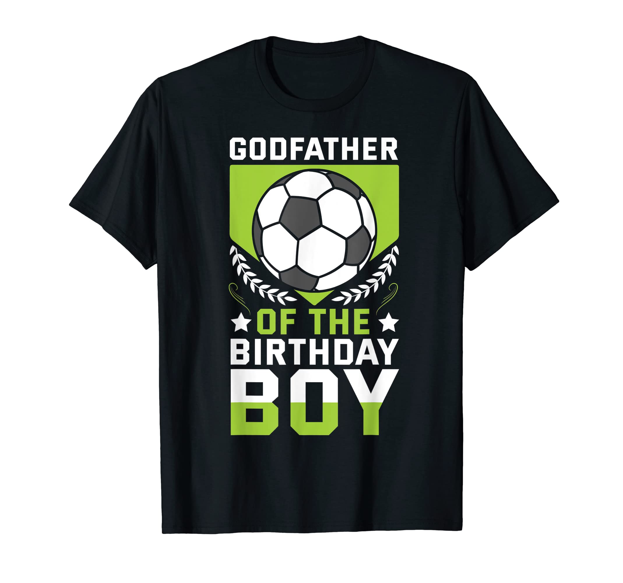 Godfather Birthday Soccer Player T-Shirt - Aesthetic Graphic for Adults - T-Shirt, Sweatshirt, Hoodie