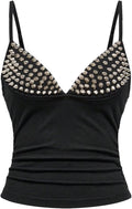 Women's Y2k Going Out Tops Studded Rave Top Goth - Adult & Kids T-Shirts, Sweatshirts & Hoodies apparel design preview 1