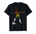 Dabbing Soccer Jamaica Jamaican Kingston T-Shirt - Unique Graphic Unisex - T-Shirt, Sweatshirt, Hoodie