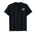Soccer Heart Soccer Players Heart Soccer T-Shirt - Graphic Print Men Women - T-Shirt, Sweatshirt, Hoodie