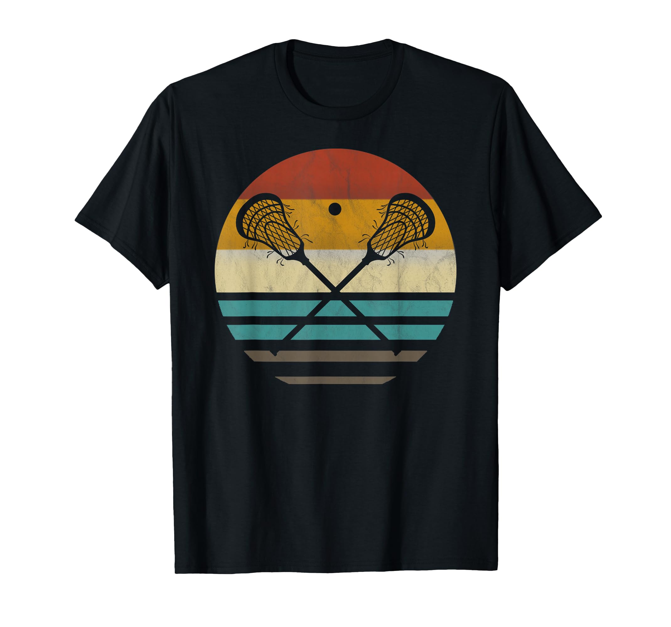 Lacrosse Lacrosse Racket Silhouette Gift T-Shirt - Trendy Graphic Unisex - T-Shirt, Sweatshirt, Hoodie