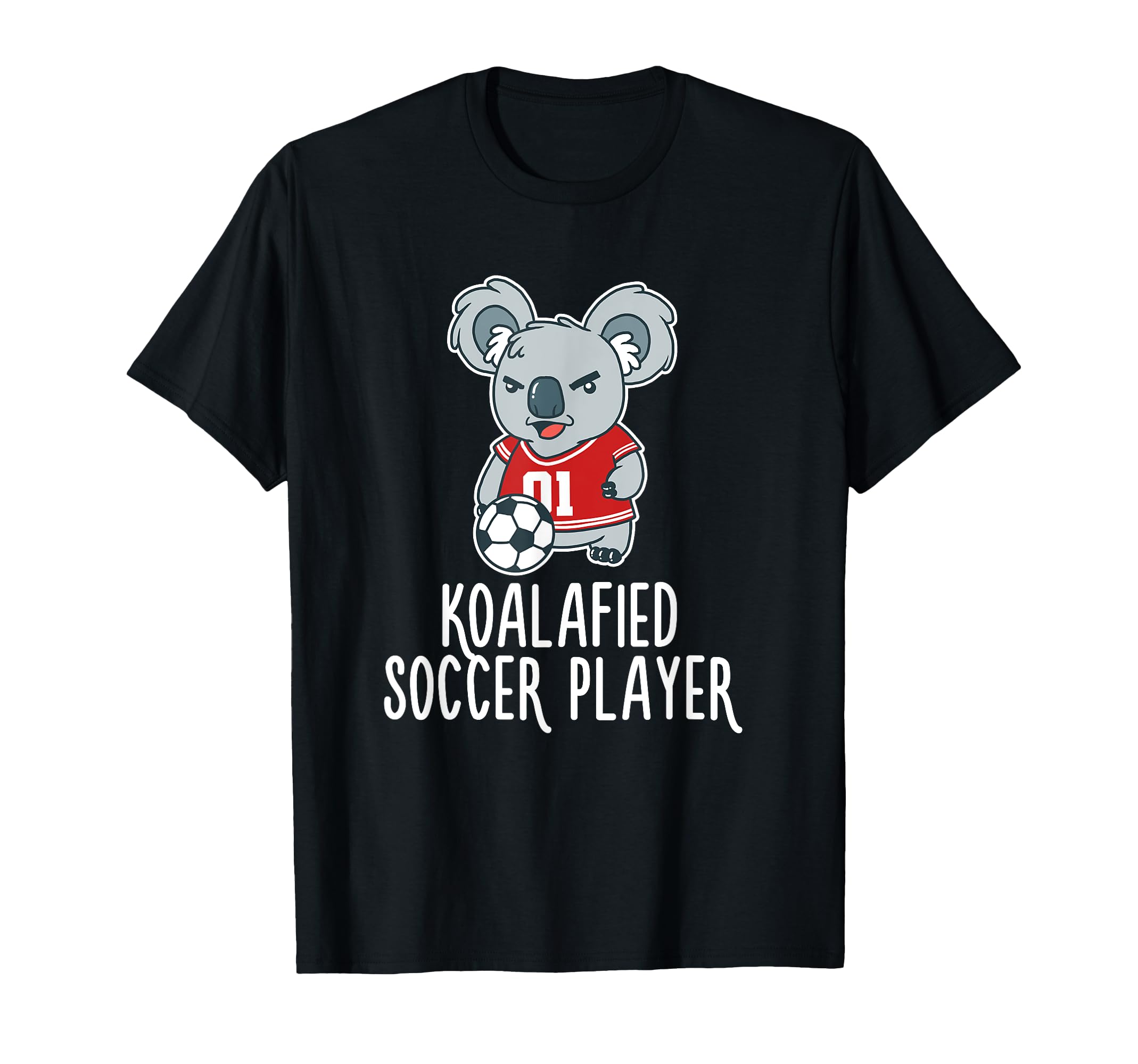 Soccer Player Koalafied Koala Bear T-Shirt - Fun Novelty Design for Adults - T-Shirt, Sweatshirt, Hoodie