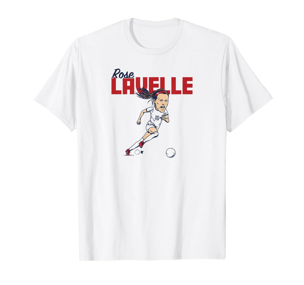 Rose Lavelle Caricature Uswnt Players T-Shirt - Streetwear Style Unisex - T-Shirt, Sweatshirt, Hoodie